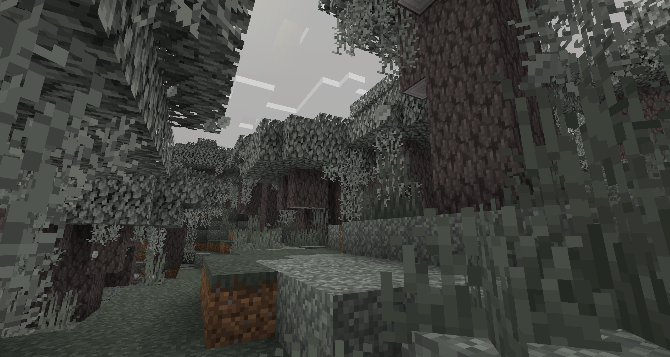 Pale Garden, Sulfur Caves, and Dappled Forest biomes
